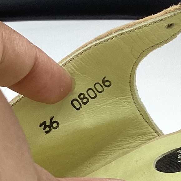 Jean Paul Barriol Accessories Paris wedge sandals - Picture 6 of 8